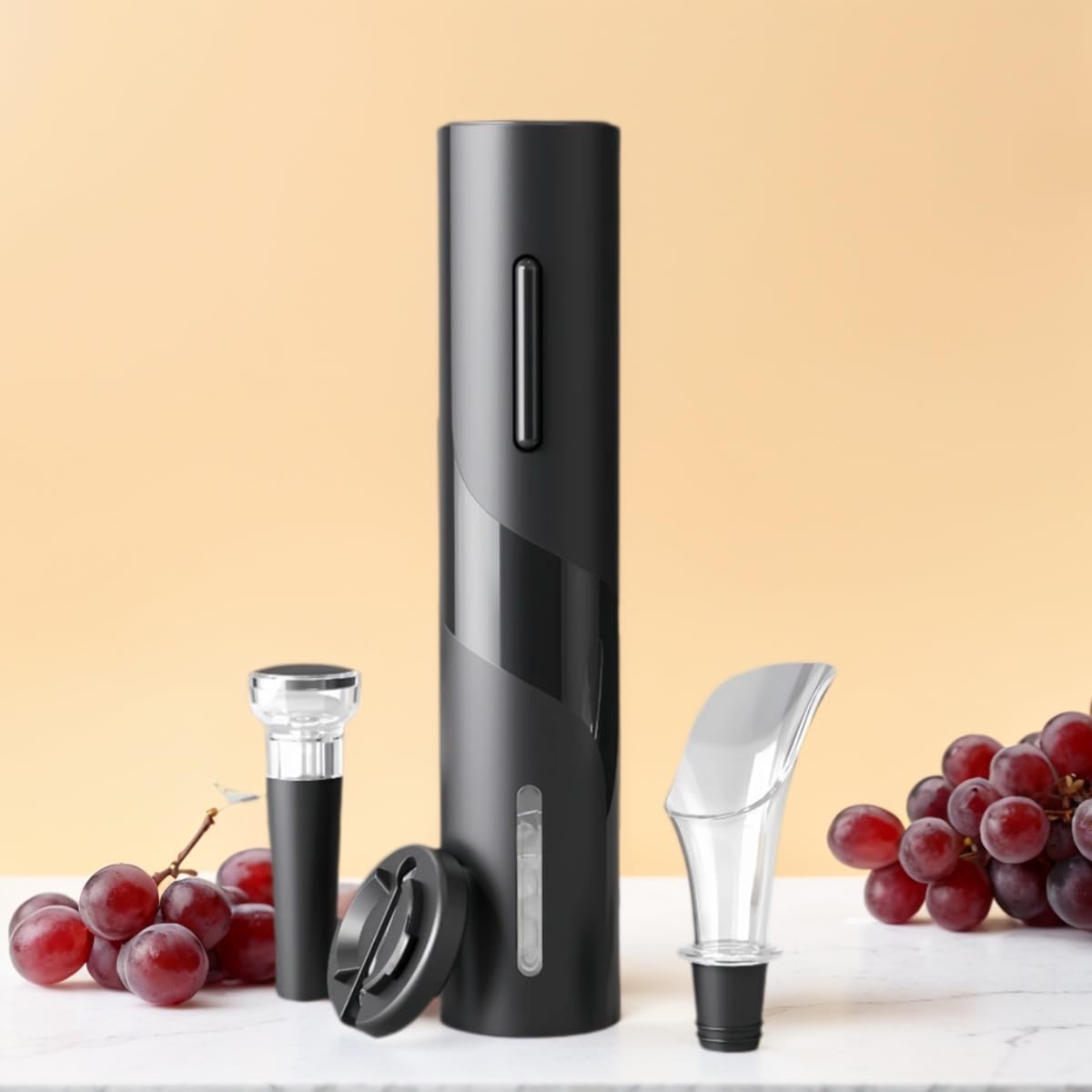 Electric Wine Bottle Opener – One-Touch Automatic, Sleek & Easy to Use