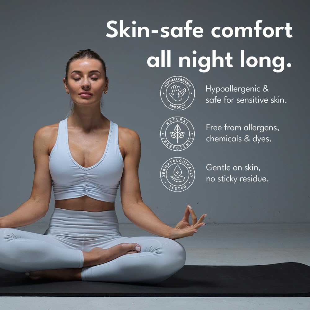 Longevity Breathe Tape - 30 Strips (Clear) - Anti Snoring Nasal Strips for Better Sleep & Improved Airflow - Hypoallergenic Nose Strips for Breathing, Clinically Proven Snoring Aids for Men & Women