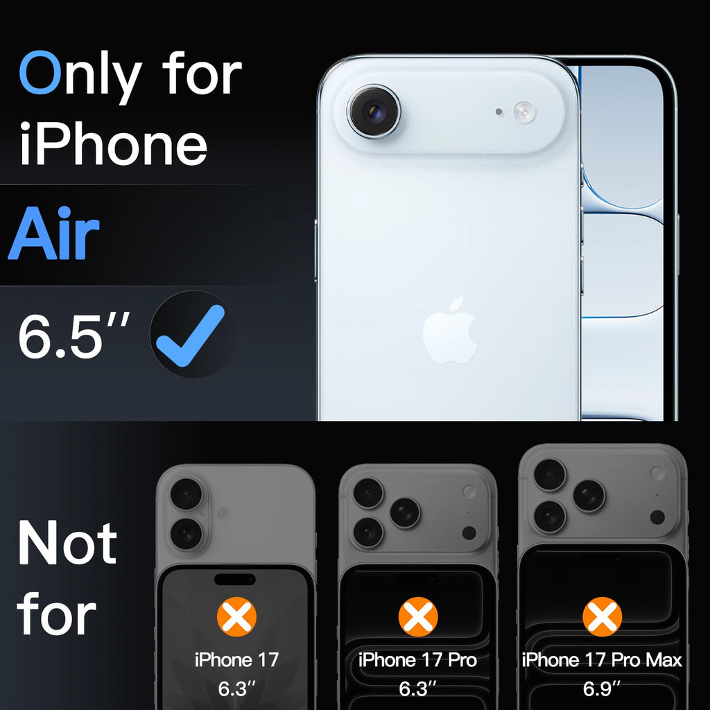 JETech Screen Protector for iPhone, Tempered Glass Film with Easy Installation Tool, Case-Friendly, HD Clear, 3-Pack