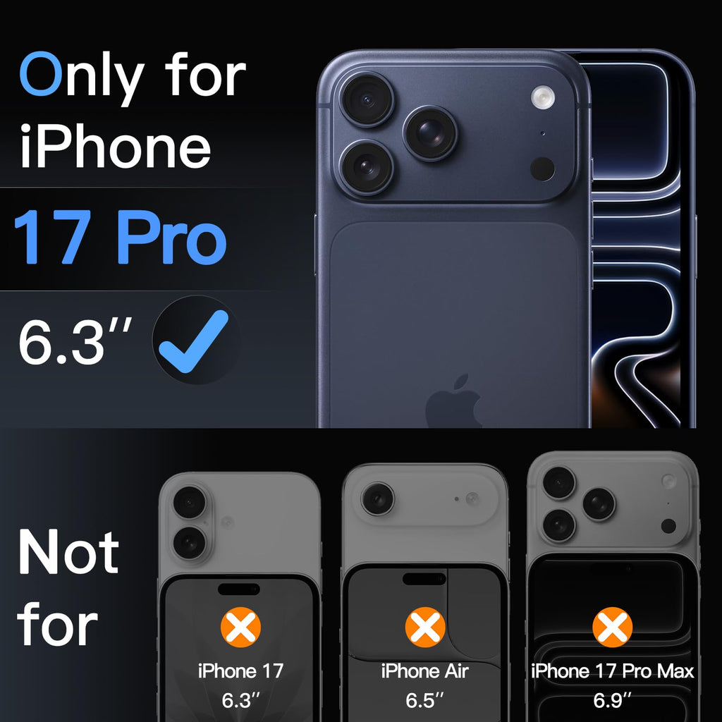 JETech Screen Protector for iPhone, Tempered Glass Film with Easy Installation Tool, Case-Friendly, HD Clear, 3-Pack